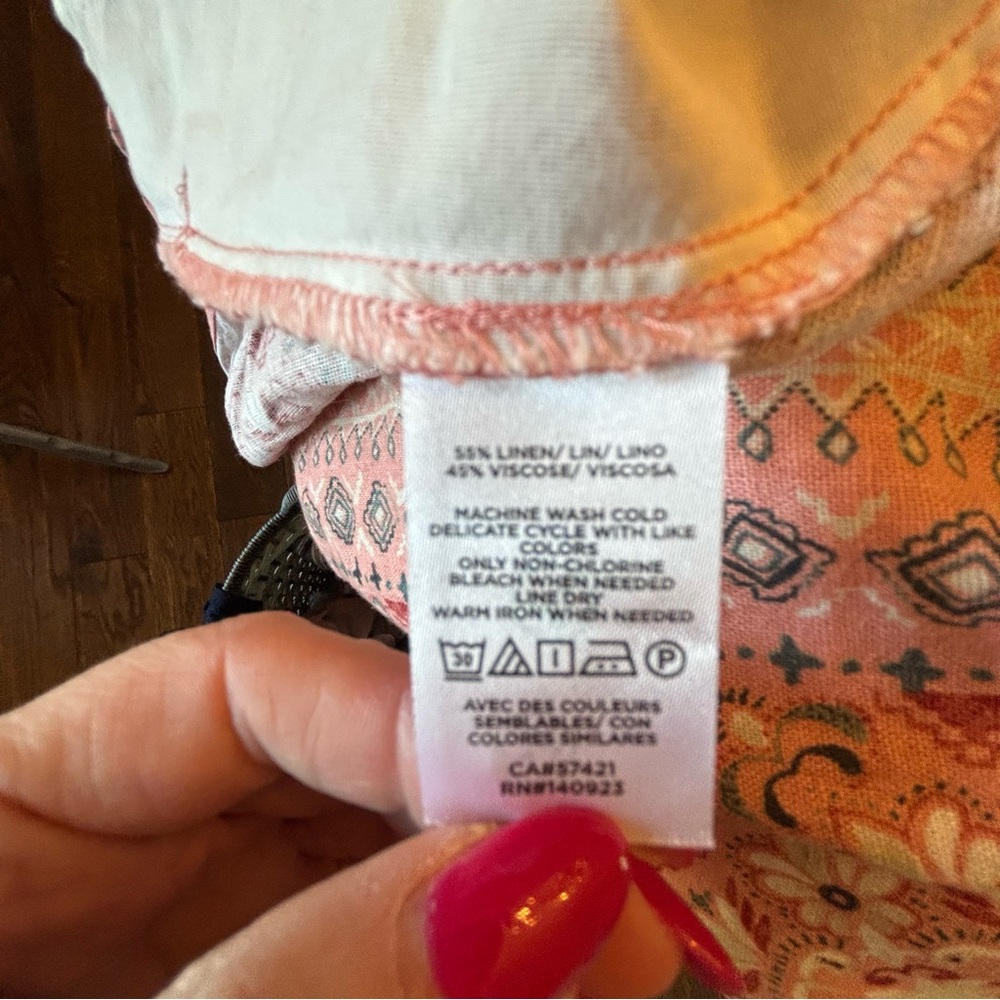LOFT Pink Floral Embroidered Mini Skirt - Picture 4 of 8